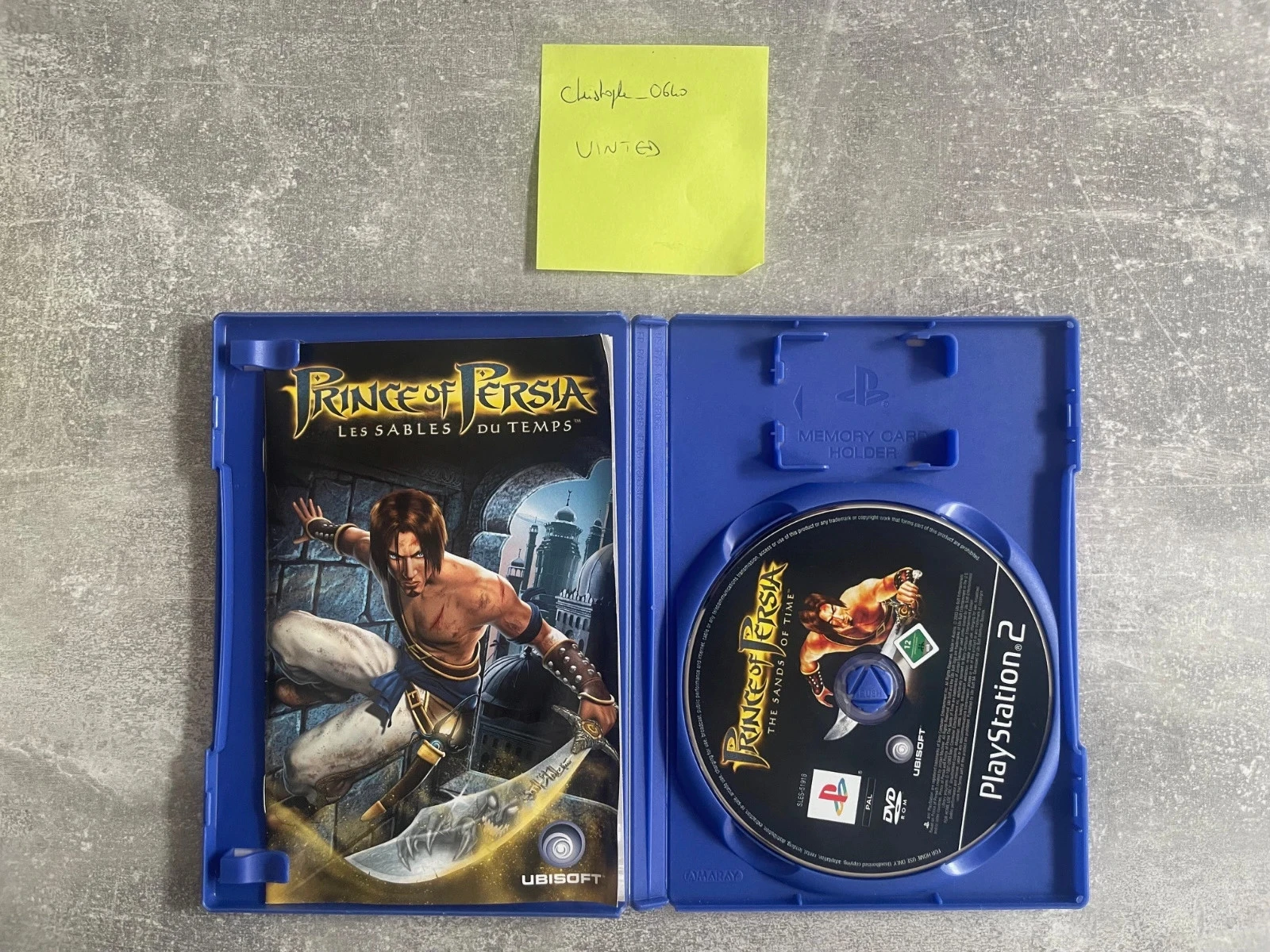 Jogo prince of persia, as areias do tempo, platinum para Sony PS2 / playstation 2 em francês. – photo 2